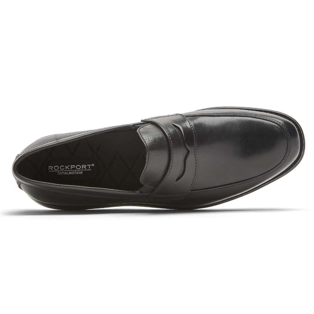 Rockport Singapore Mens Dress Shoes - Total Motion Sport Penny Black - JB3049816